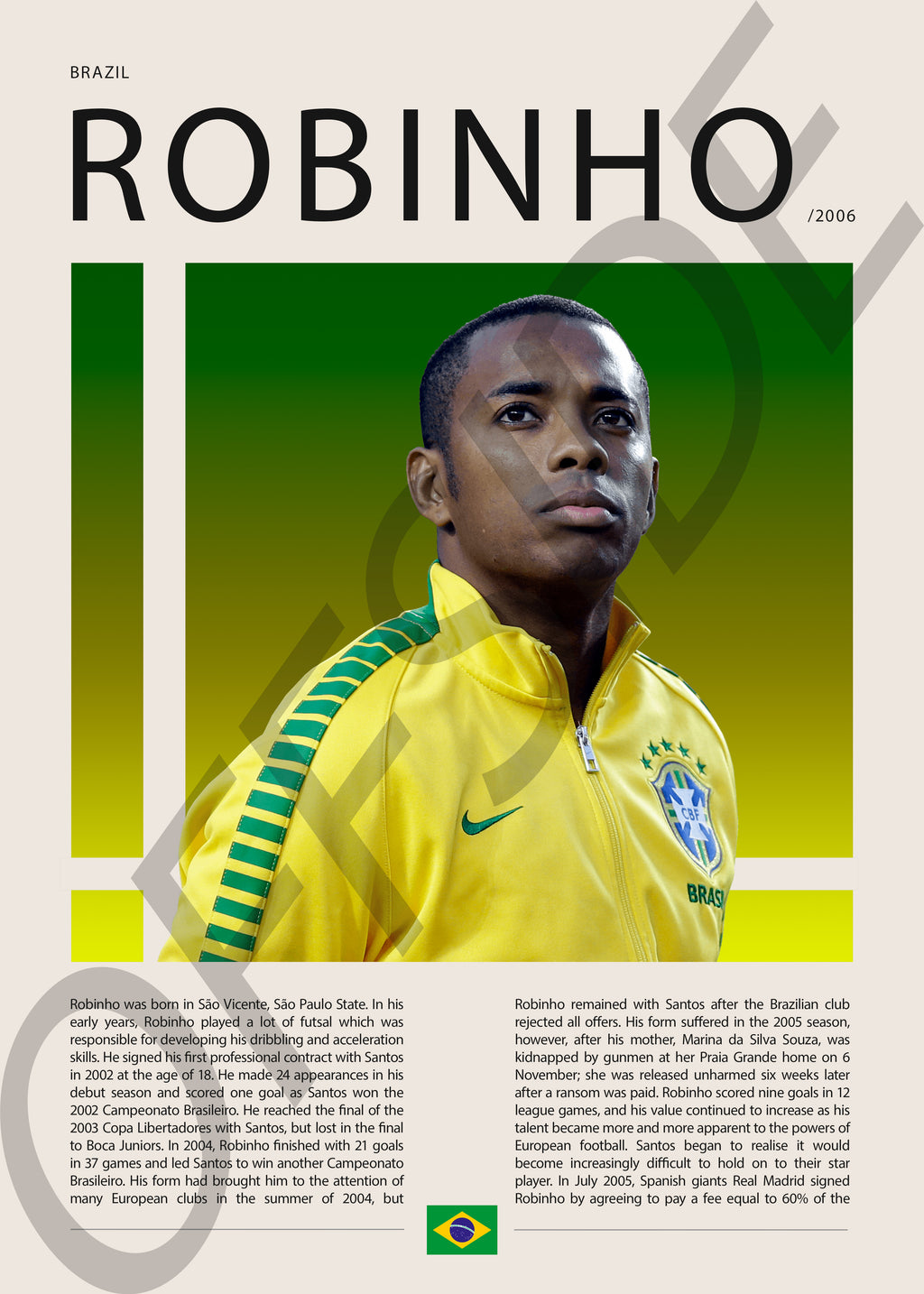 Robinho "El Rey de la Bicicleta" en Brasil Clasificatorias 2006