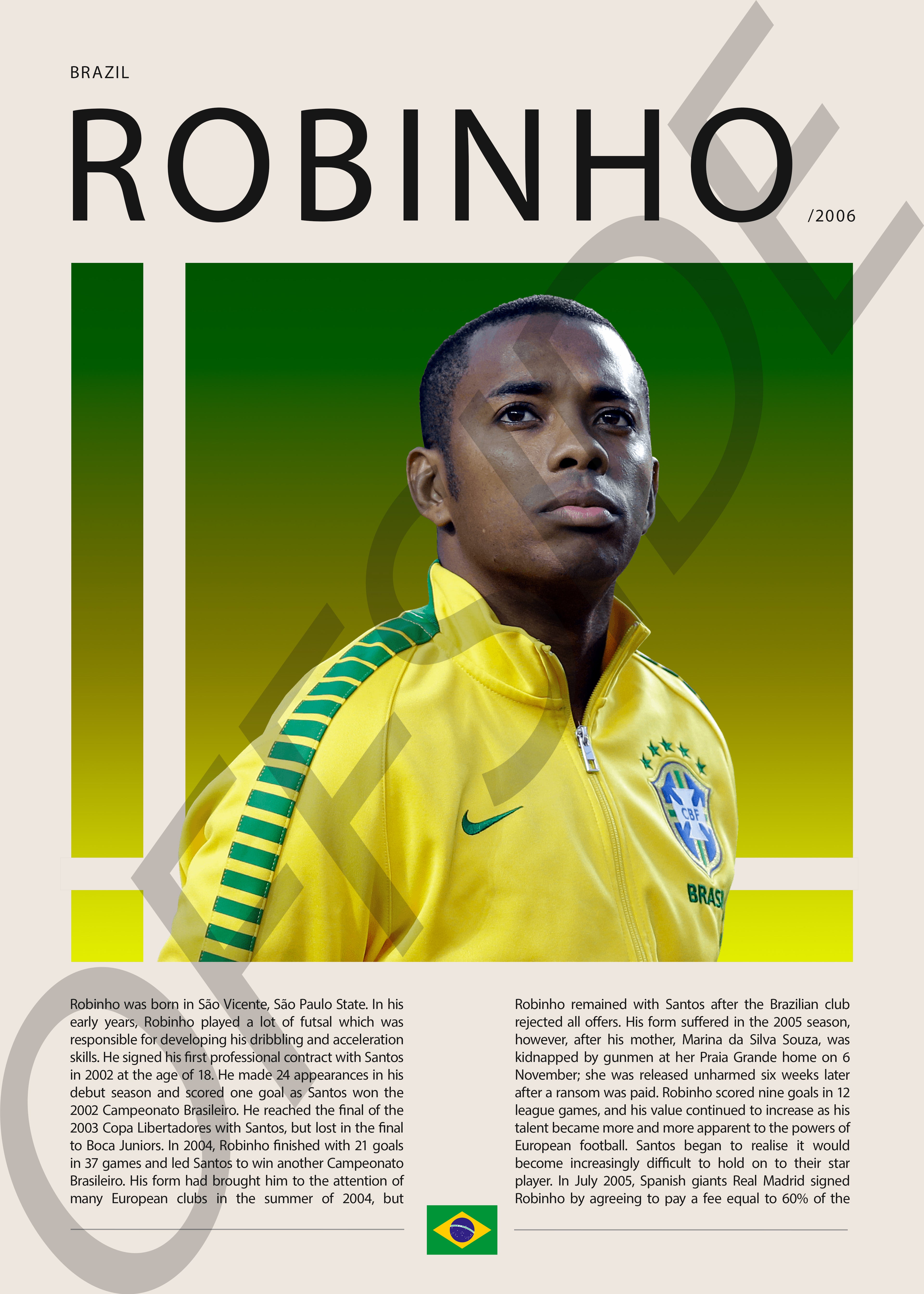 Robinho "El Rey de la Bicicleta" en Brasil Clasificatorias 2006