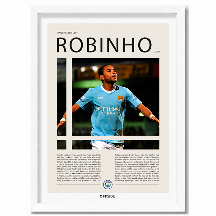 Robinho "El Rey de la Bicicleta" en Manchester City Temporada 2008