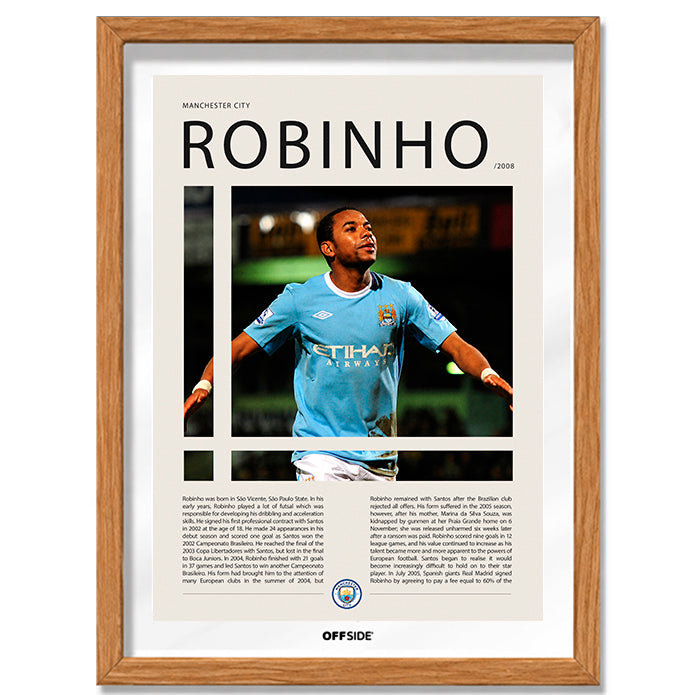 Robinho "El Rey de la Bicicleta" en Manchester City Temporada 2008