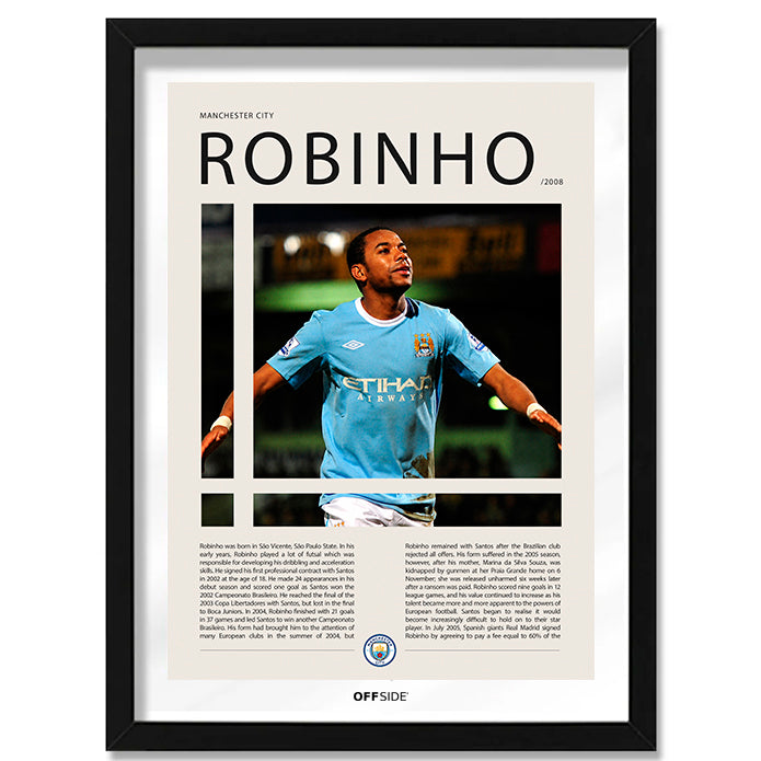 Robinho "El Rey de la Bicicleta" en Manchester City Temporada 2008