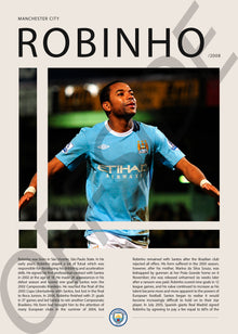 Robinho "El Rey de la Bicicleta" en Manchester City Temporada 2008