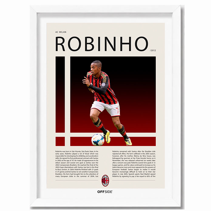 Robinho "El Rey de la Bicicleta" en AC Milan Temporada 2012