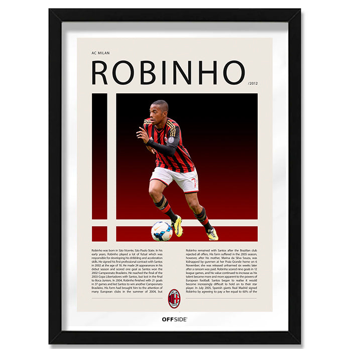 Robinho "El Rey de la Bicicleta" en AC Milan Temporada 2012