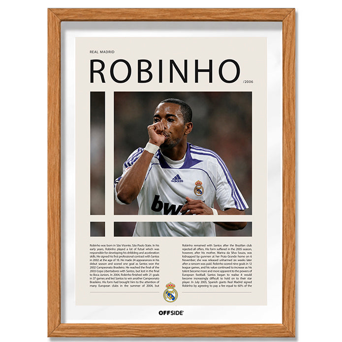 Robinho "El Rey de la Bicicleta" en Real Madrid Temporada 2006