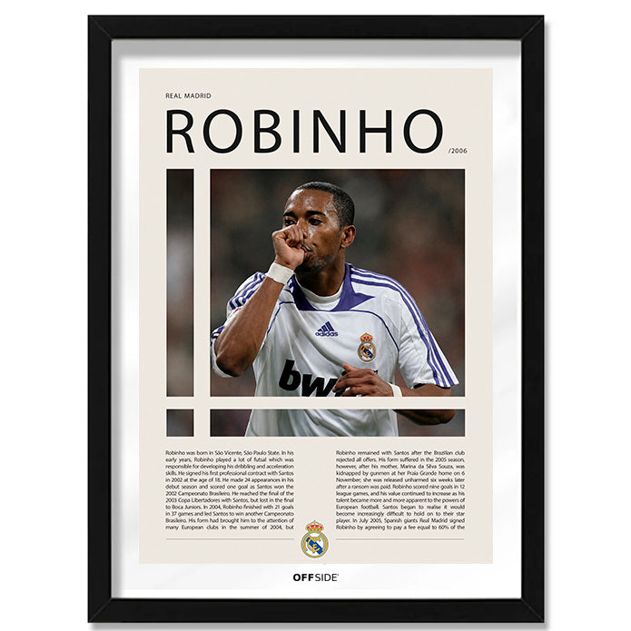 Robinho "El Rey de la Bicicleta" en Real Madrid Temporada 2006