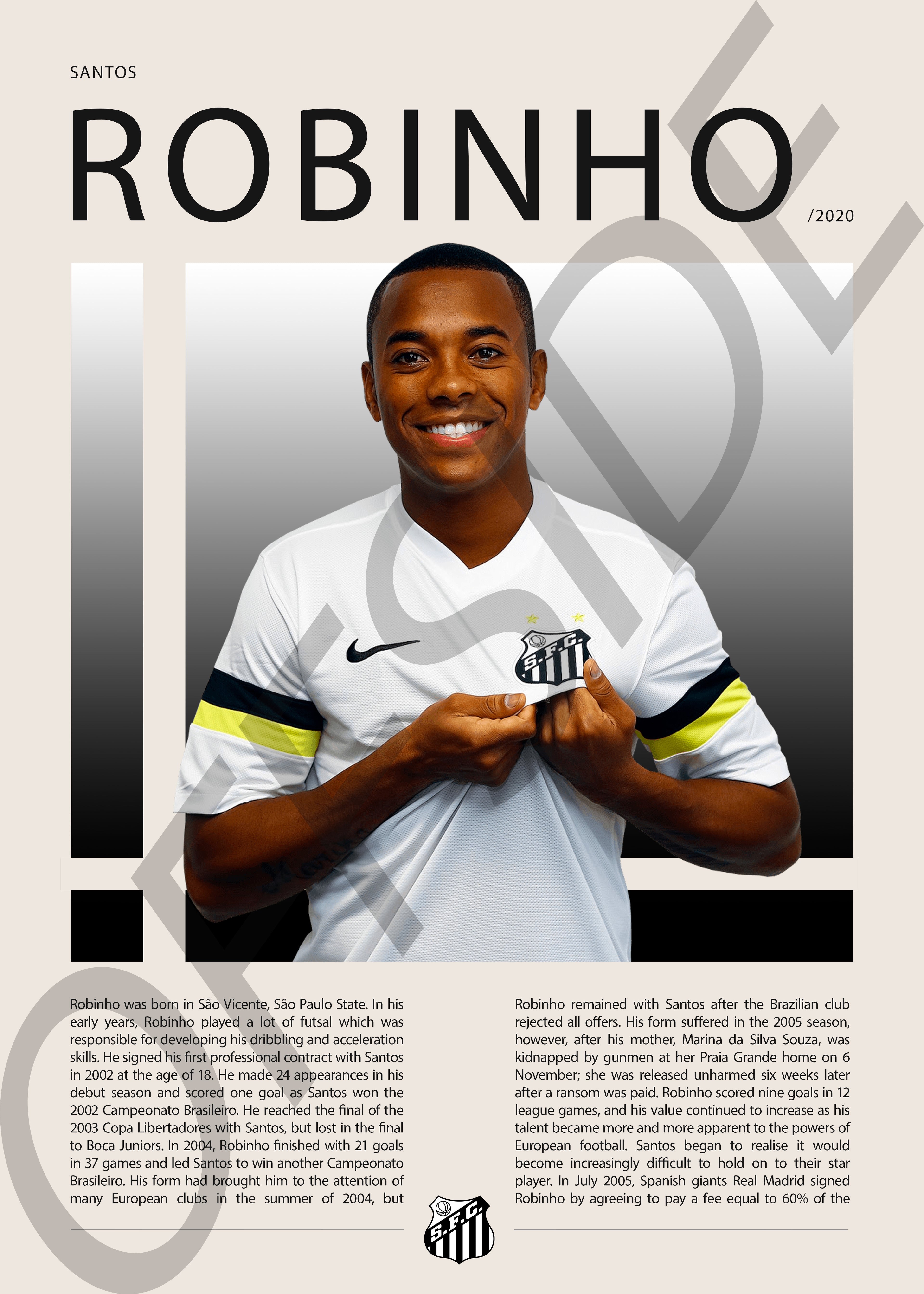 Robinho "El Rey de la Bicicleta" en Santos Temporada 2020