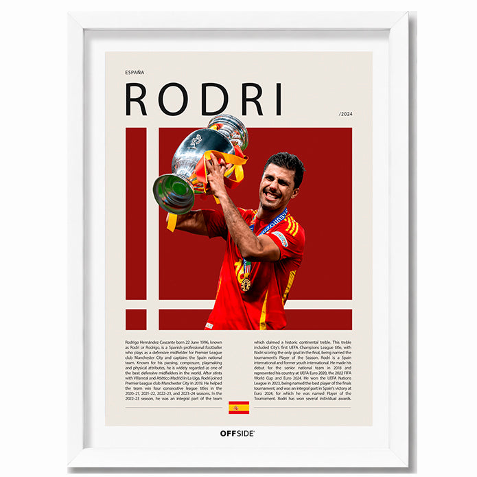 Rodrigo Hernandez "Rodri" en España Clasificatorias 2024