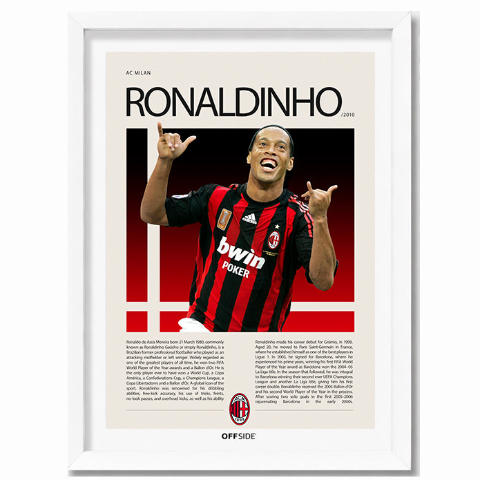 Ronaldinho "Dinho" en AC Milan Temporada 2010