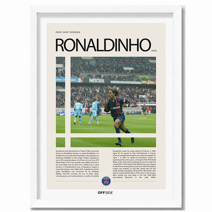 Ronaldinho "Dinho" en PSG Temporada 2002