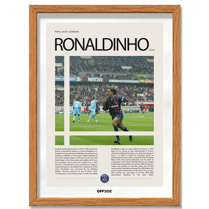 Ronaldinho "Dinho" en PSG Temporada 2002