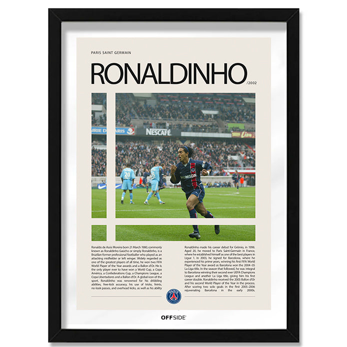 Ronaldinho "Dinho" en PSG Temporada 2002