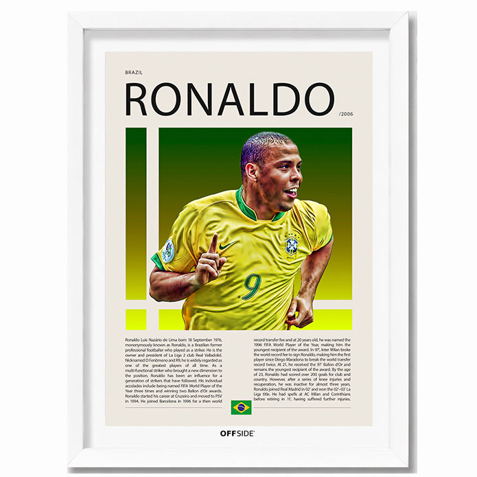 Ronaldo Nazario "El Fenomeno" en Brasil Clasificatorias 2006
