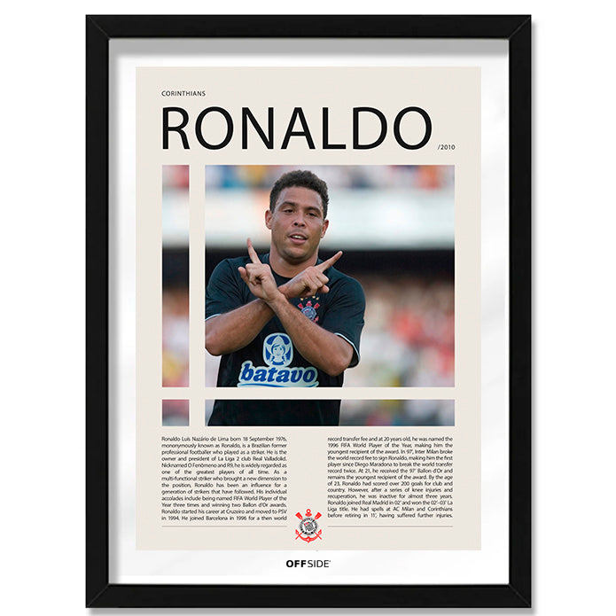 Ronaldo Nazario "El Fenomeno" en Corinthians Temporada 2010