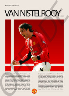 Ruud Van Nistelrooy "VanGol" en Manchester United Temporada 2004