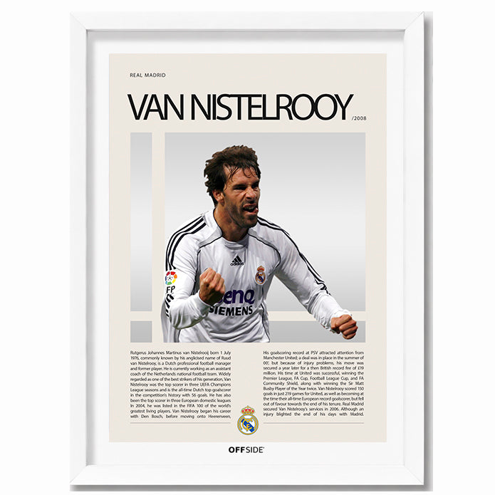 Ruud Van Nistelrooy "VanGol" en Real Madrid Temporada 2008