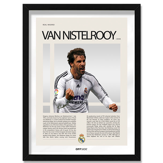 Ruud Van Nistelrooy "VanGol" en Real Madrid Temporada 2008