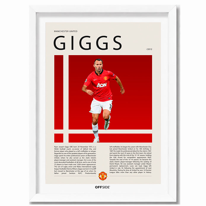 Ryan Giggs "Giggs" en Manchester United Temporada 2012