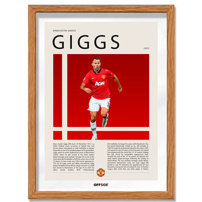 Ryan Giggs "Giggs" en Manchester United Temporada 2012