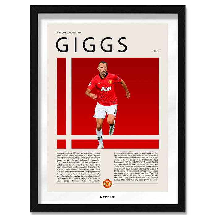 Ryan Giggs "Giggs" en Manchester United Temporada 2012