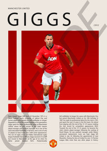 Ryan Giggs "Giggs" en Manchester United Temporada 2012