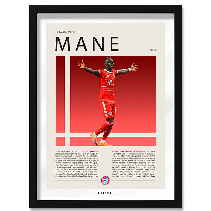 Sadio Manè "Mane" en Bayern Munich Temporada 2022