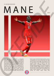 Sadio Manè "Mane" en Bayern Munich Temporada 2022