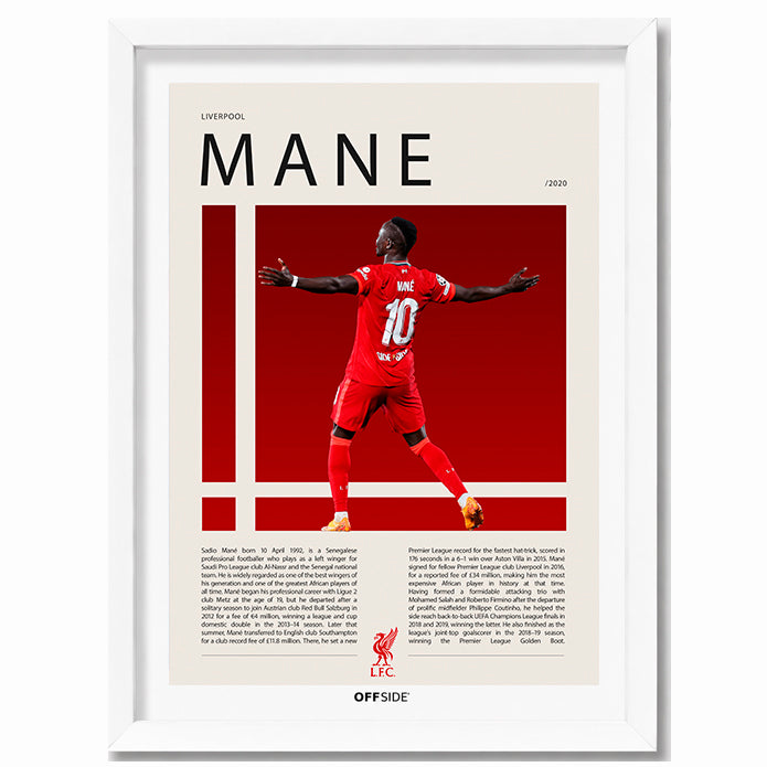 Sadio Manè "Mane" en Liverpool Temporada 2020
