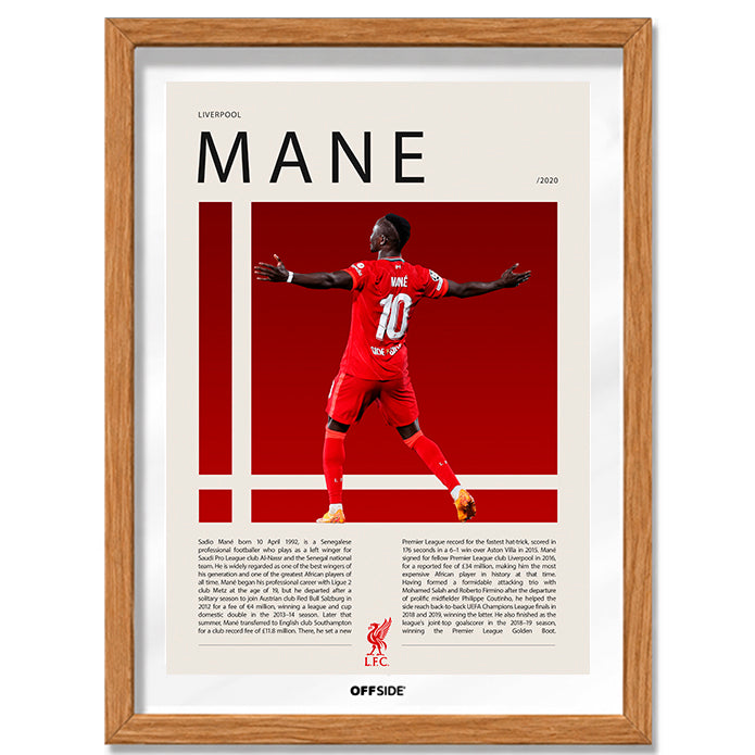 Sadio Manè "Mane" en Liverpool Temporada 2020
