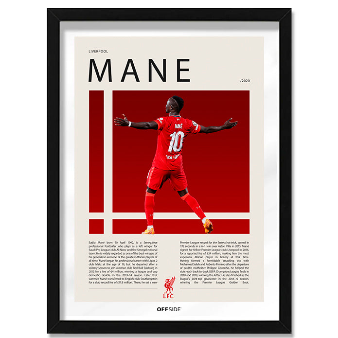 Sadio Manè "Mane" en Liverpool Temporada 2020