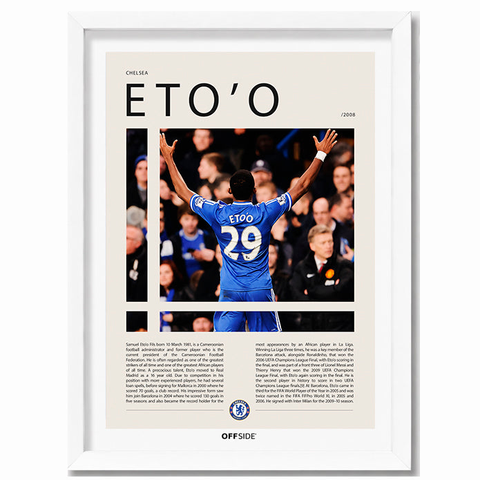 Samuel Eto'o "Eto'o" en Chelsea Temporada 2008