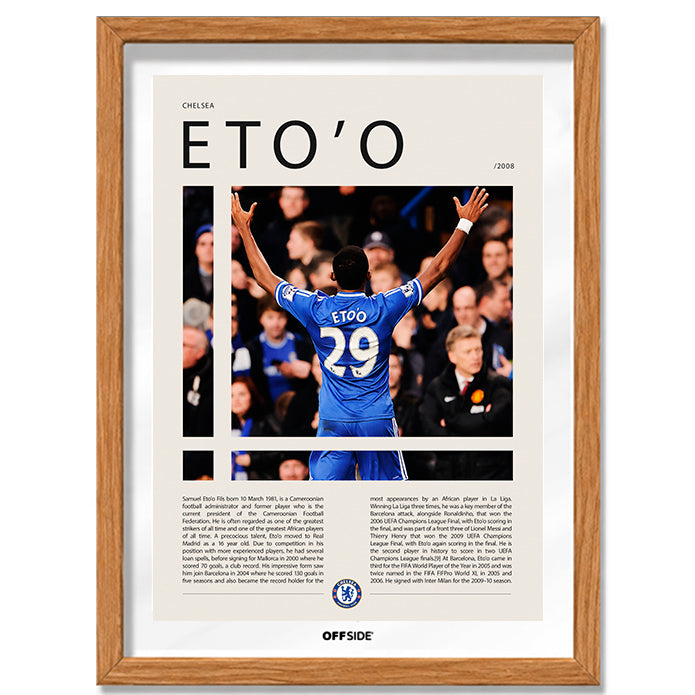 Samuel Eto'o "Eto'o" en Chelsea Temporada 2008