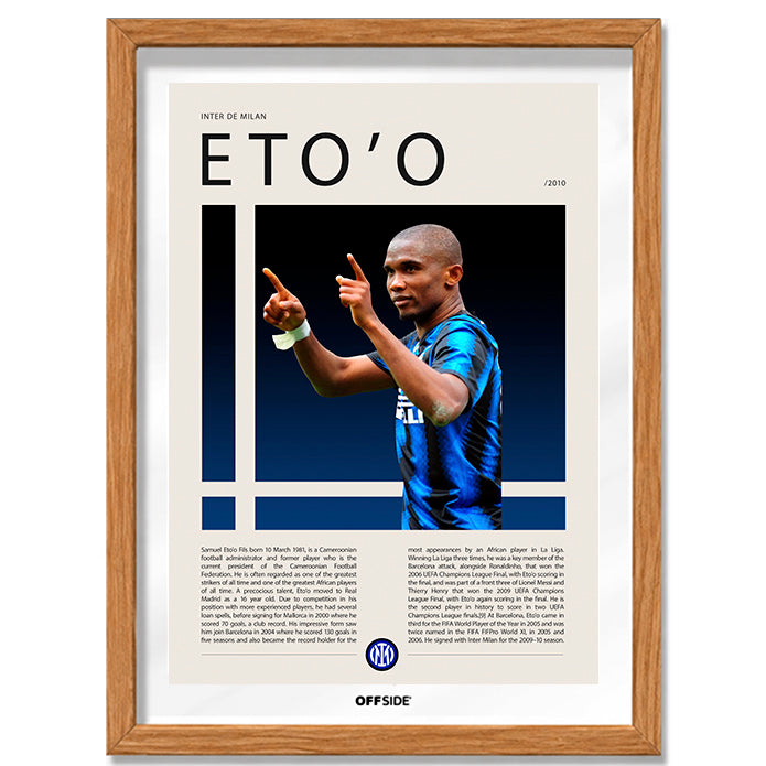 Samuel Eto'o "Eto'o" en Inter de Milan Temporada 2010