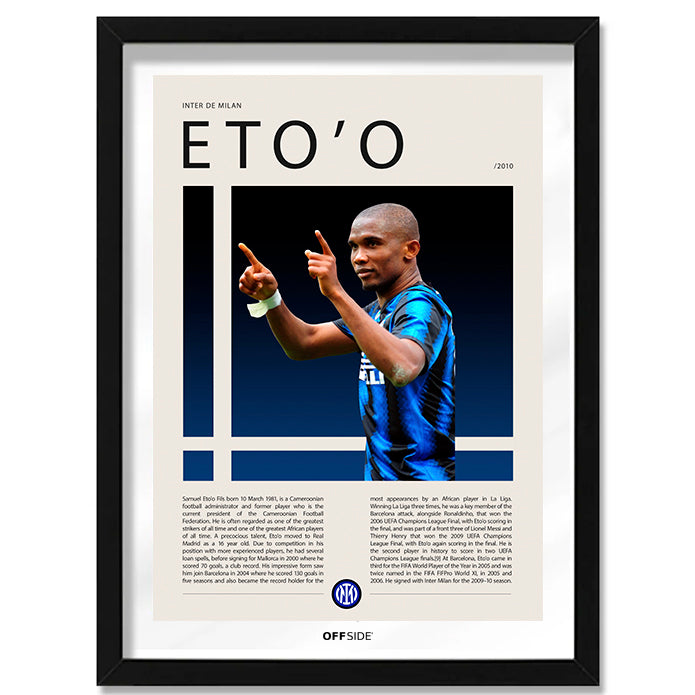 Samuel Eto'o "Eto'o" en Inter de Milan Temporada 2010