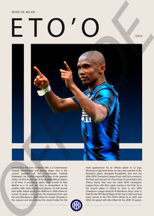 Samuel Eto'o "Eto'o" en Inter de Milan Temporada 2010