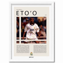 Samuel Eto'o "Eto'o" en Real Madrid Temporada 2000