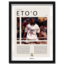 Samuel Eto'o "Eto'o" en Real Madrid Temporada 2000