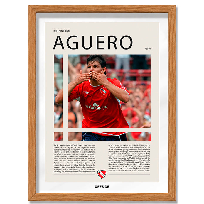 Sergio Agüero "El Kun" en Independiente Temporada 2004