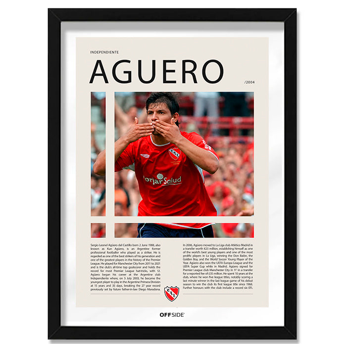 Sergio Agüero "El Kun" en Independiente Temporada 2004