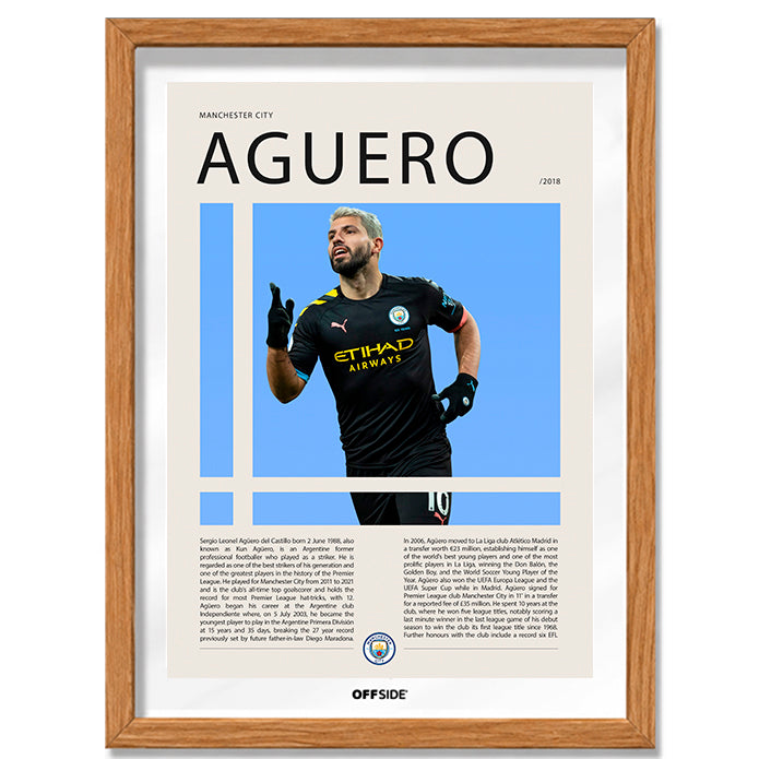 Sergio Agüero "El Kun" en Manchester City Temporada 2018