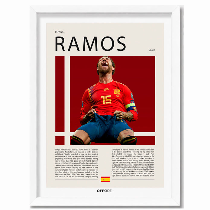 Sergio Ramos "SR4" en España Clasificatorias 2018