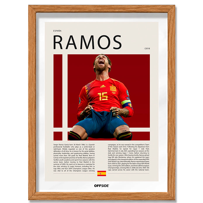 Sergio Ramos "SR4" en España Clasificatorias 2018