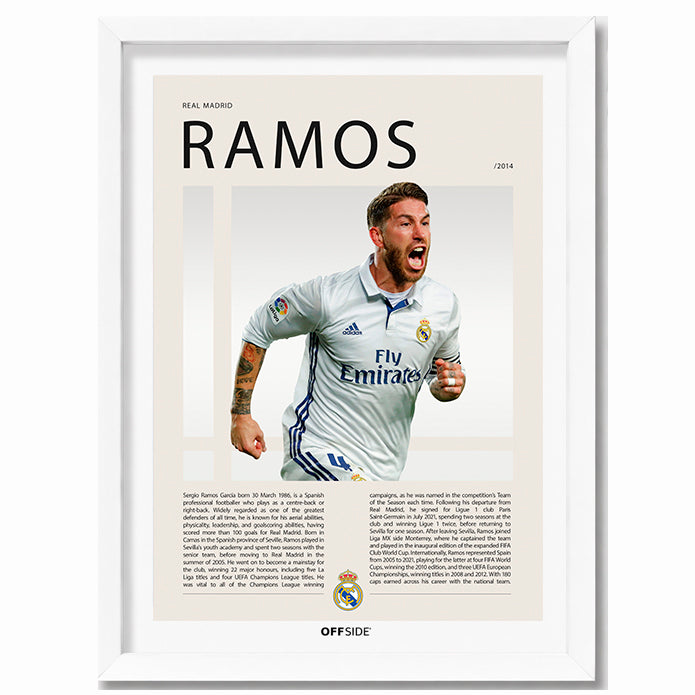 Sergio Ramos "SR4" en Real Madrid Temporada 2014