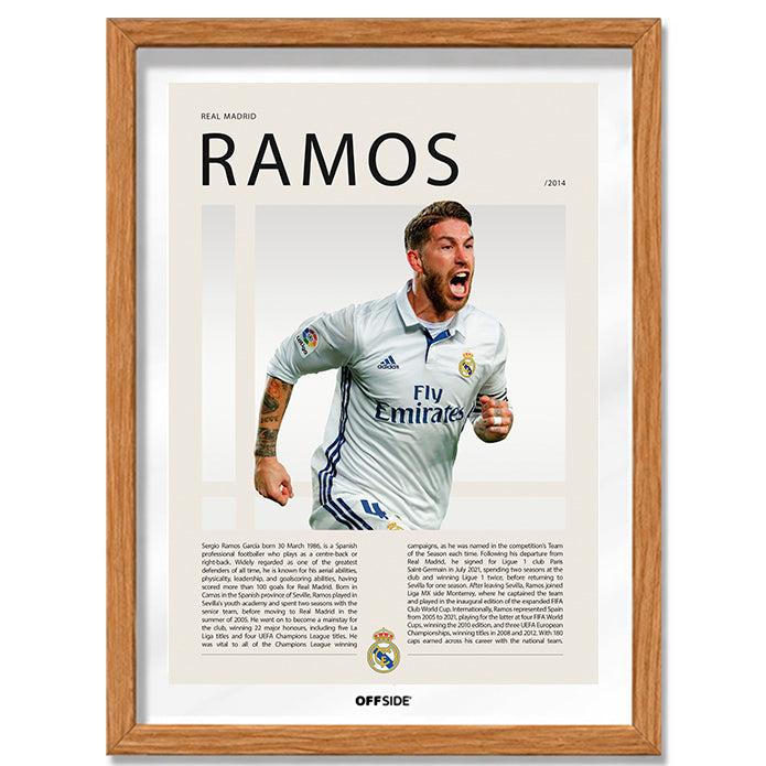 Sergio Ramos "SR4" en Real Madrid Temporada 2014