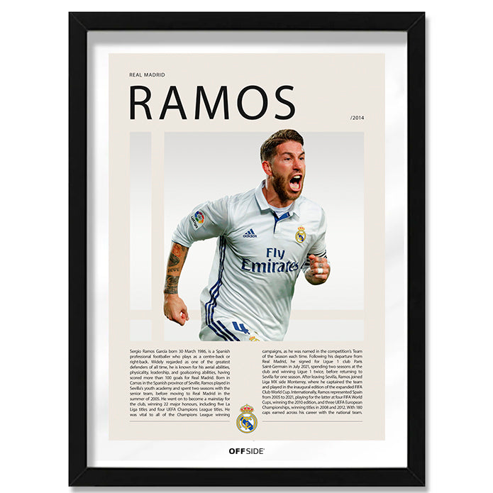 Sergio Ramos "SR4" en Real Madrid Temporada 2014