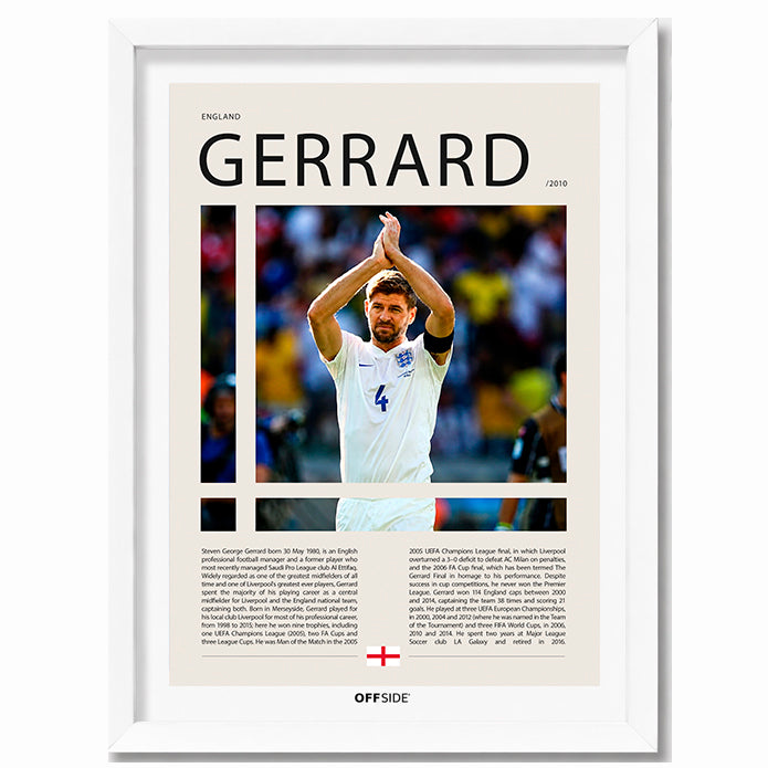 Steven Gerrard "Stevie" en Inglaterra Clasificatorias 2010