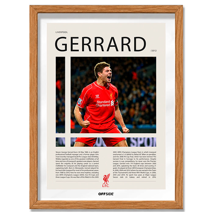 Steven Gerrard "Stevie" en Liverpool Temporada 2012