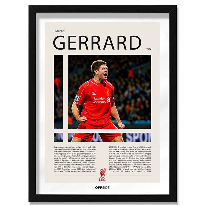 Steven Gerrard "Stevie" en Liverpool Temporada 2012