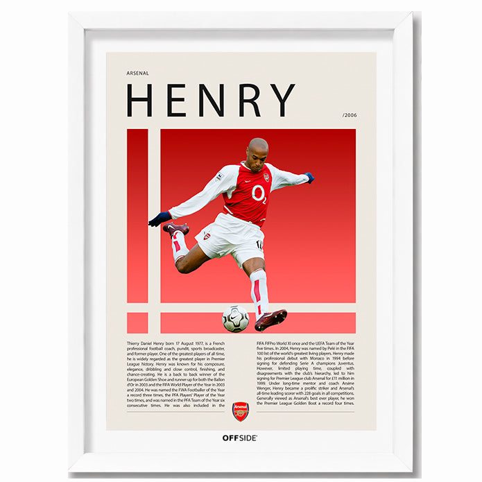 Thierry Henry "Titi" en Arsenal Temporada 2006