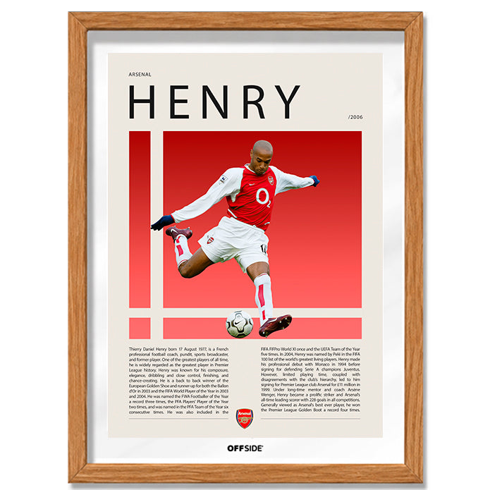 Thierry Henry "Titi" en Arsenal Temporada 2006